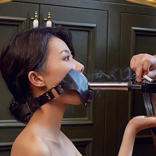 Submissive Humiliator Muzzle-Gag - SUPER SET - Oxy-shop
