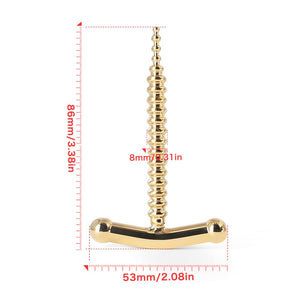 "The CorkScrew" - Penis plug | 0.3In wide - Oxy-shop
