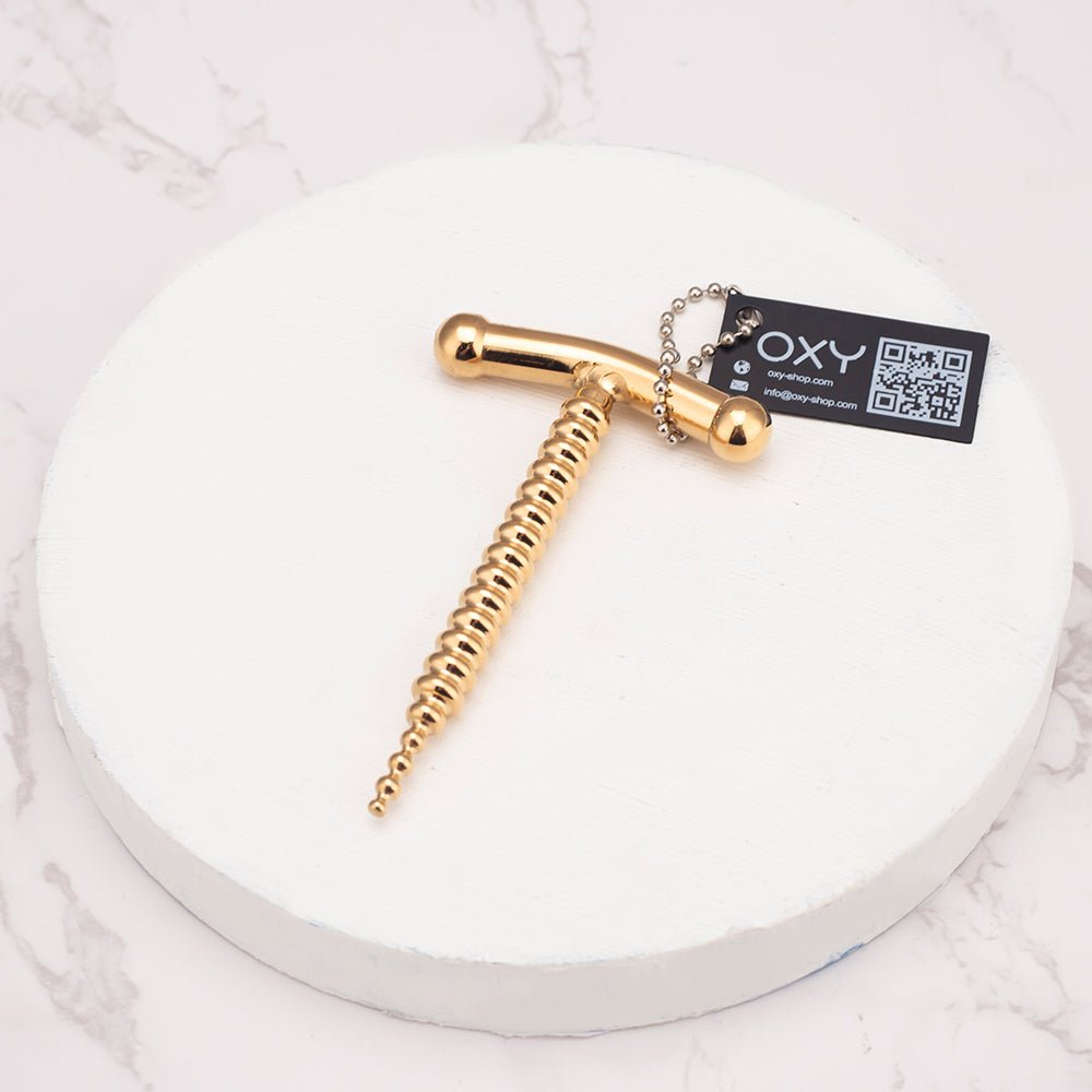 "The CorkScrew" - Penis plug | 0.3In wide - Oxy-shop