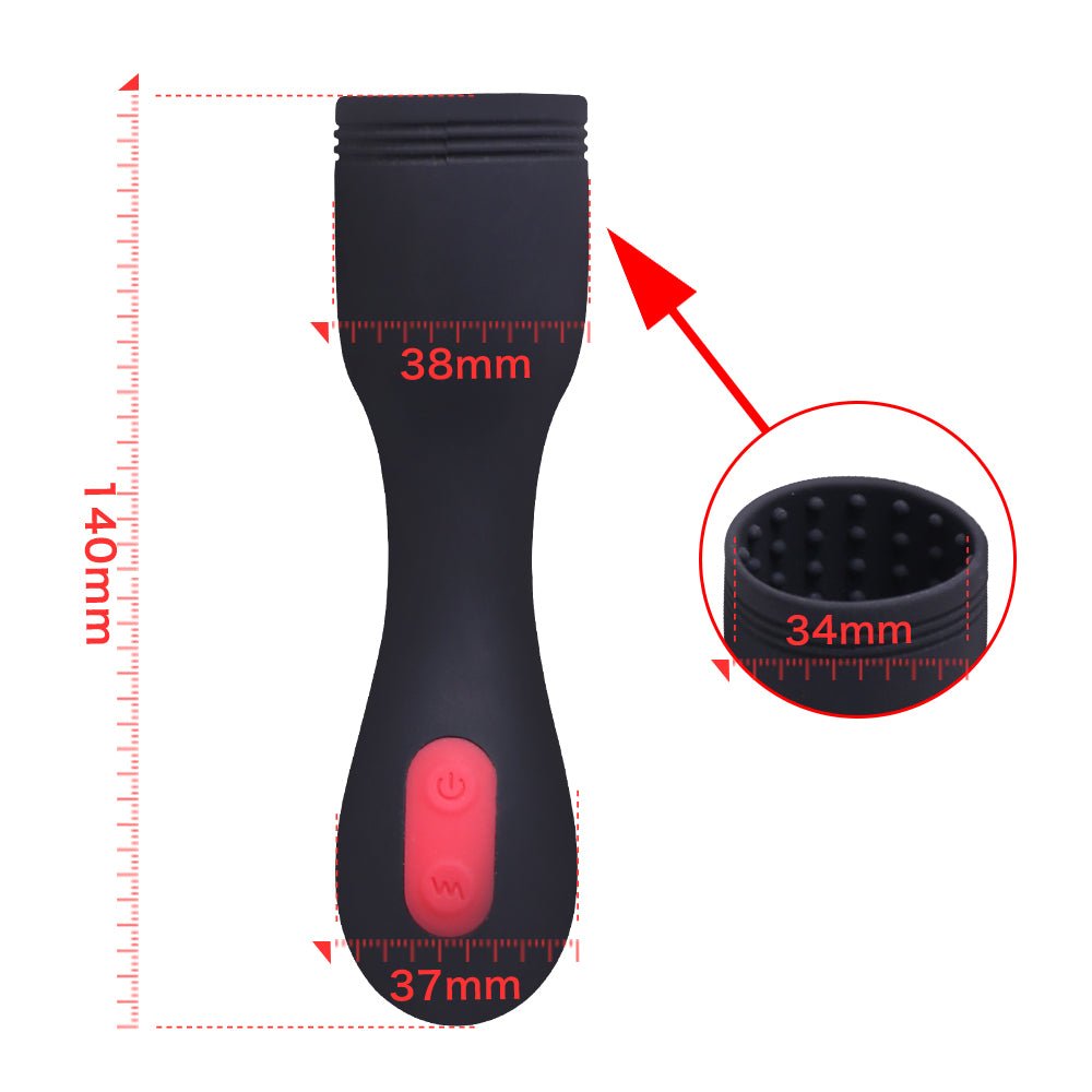 The Glans handler - Vibrating Penis Head Vibrator - Oxy-shop