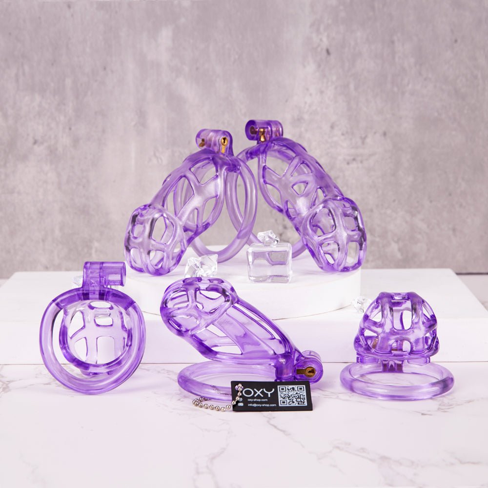 The Guardian - See-through - Ice Blue & Purple - Oxy-shop