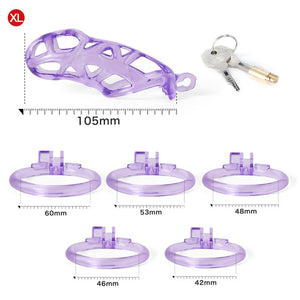 The Guardian - See-through - Ice Blue & Purple - Oxy-shop