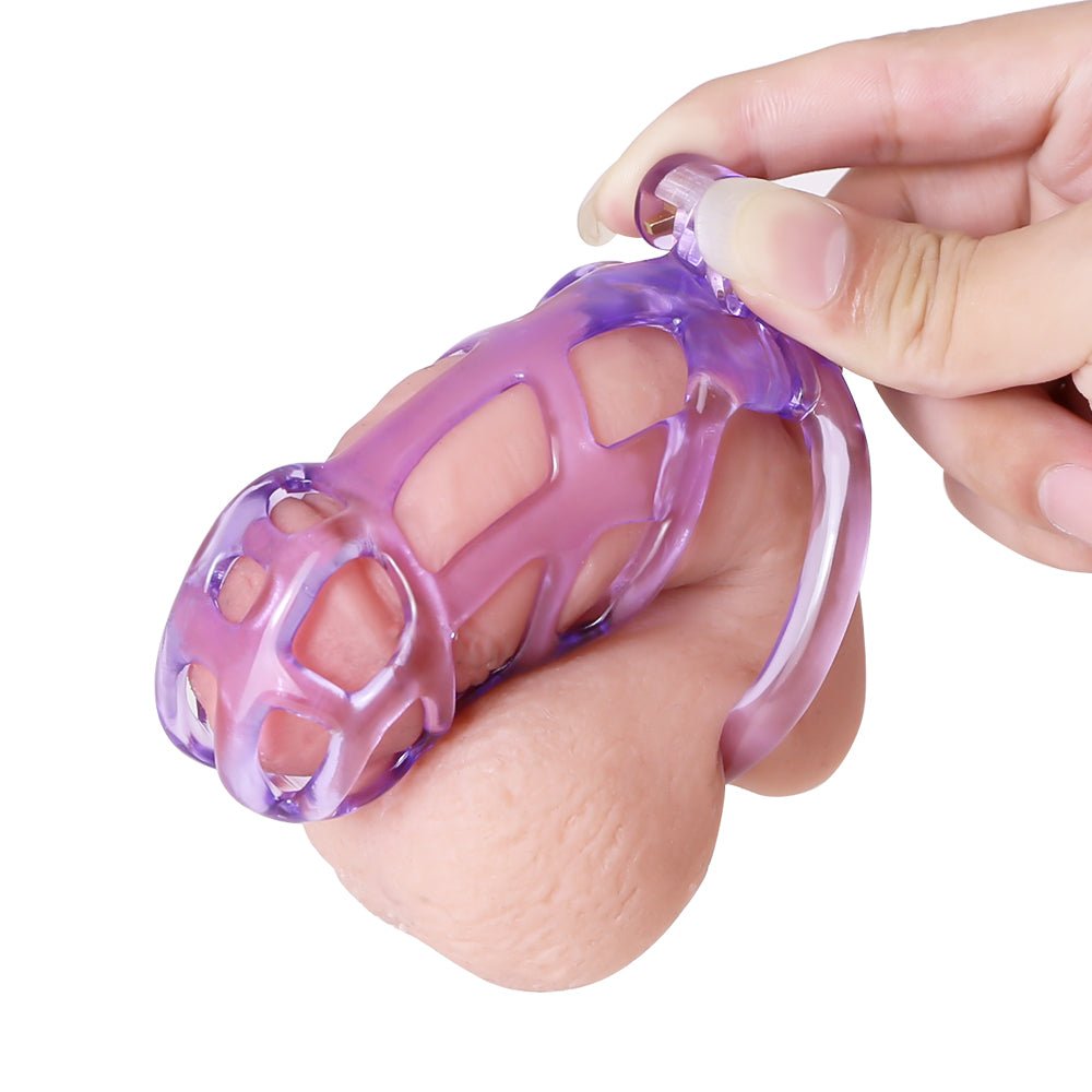 The Guardian - See-through - Ice Blue & Purple - Oxy-shop