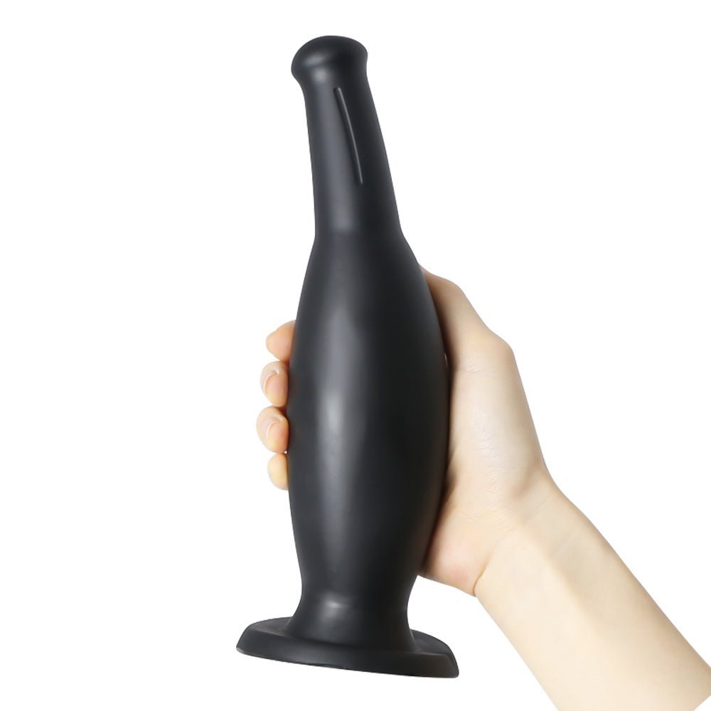 "The knot" Butt plug & Dildo - Black or Orange - Oxy-shop