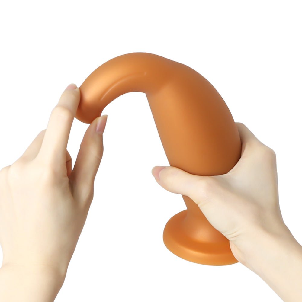 "The knot" Butt plug & Dildo - Black or Orange - Oxy-shop