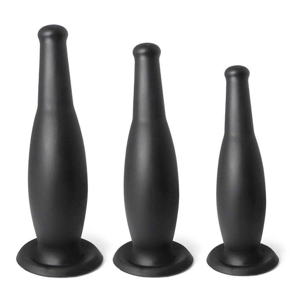 "The knot" Butt plug & Dildo - Black or Orange - Oxy-shop