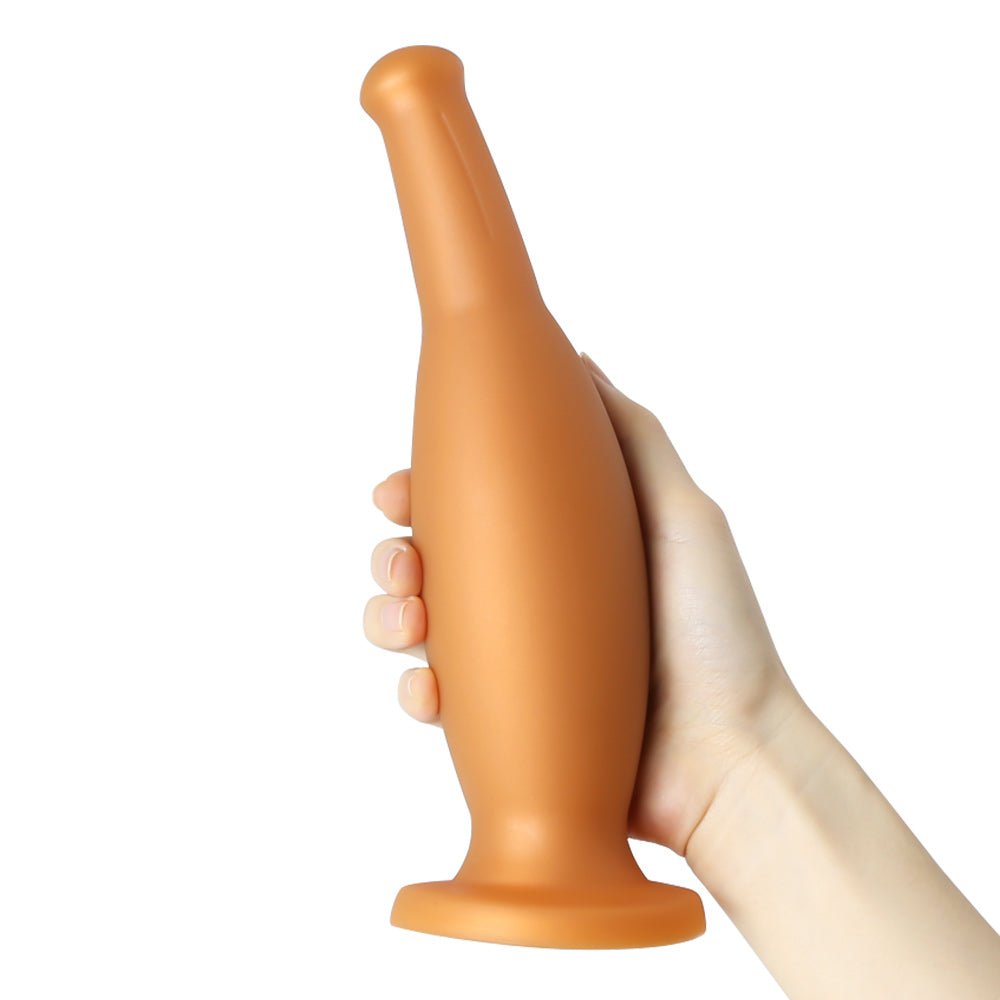 "The knot" Butt plug & Dildo - Black or Orange - Oxy-shop