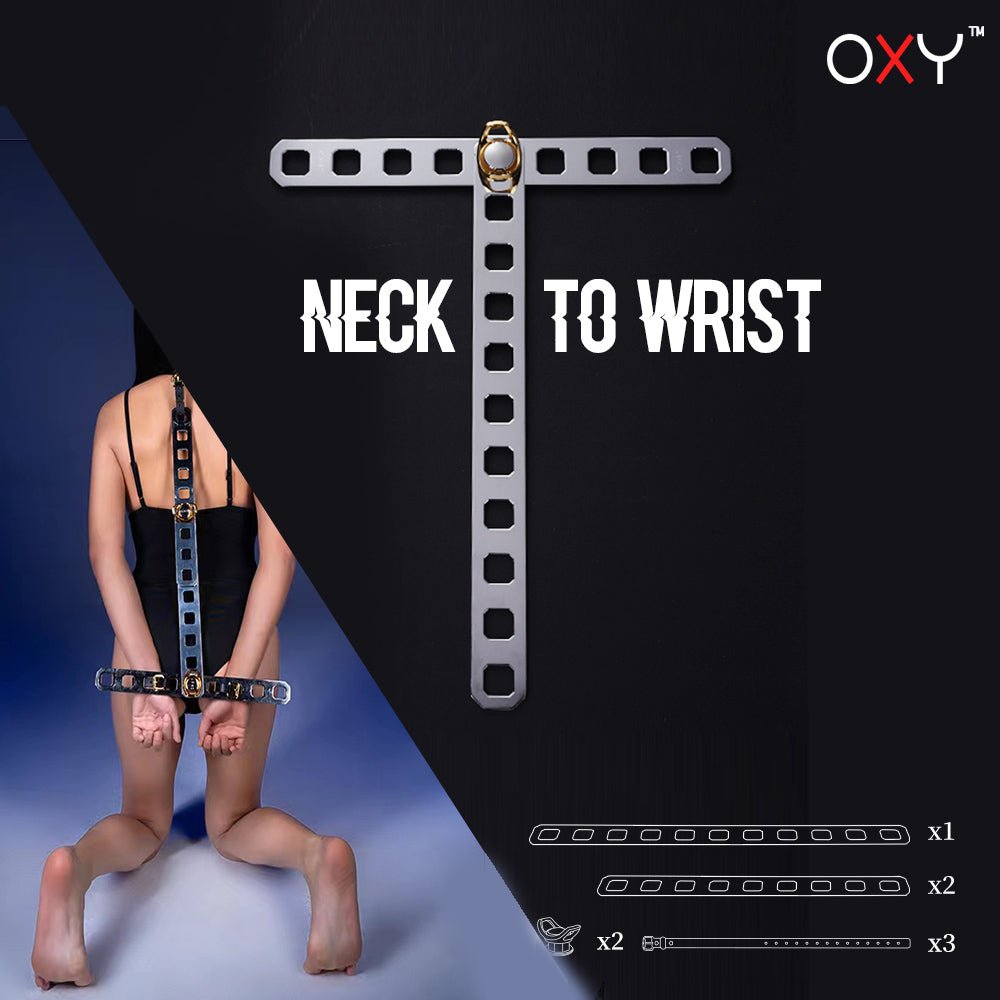 The most Versatile Bondage Kit - High Quality Polished Steel - Oxy-shop