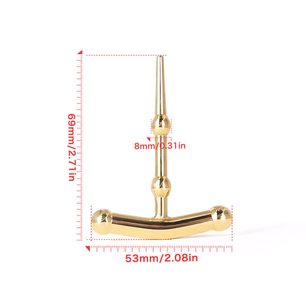 "The Ribbed Sensation" - Penis plug | 0.3In wide - Oxy-shop