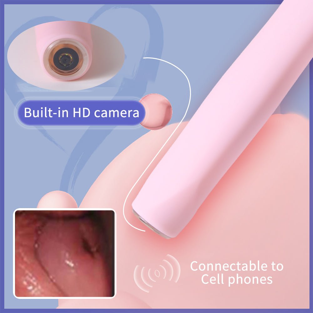 The Voyeur - Vibrator dildo with HD Camera - Oxy-shop