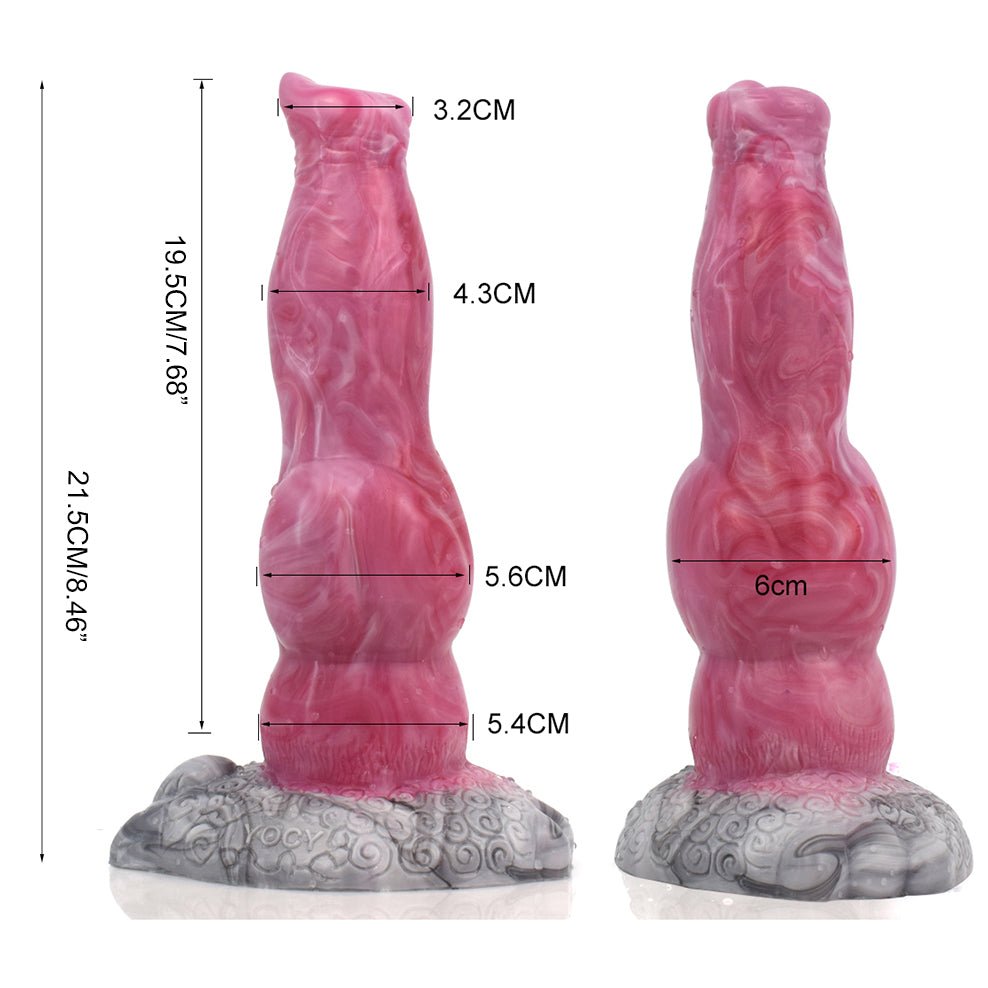 Thick Intergalactic Dick Dildo 8.5'' I 21.5cm - Ejaculating or Squirting optional - Oxy-shop