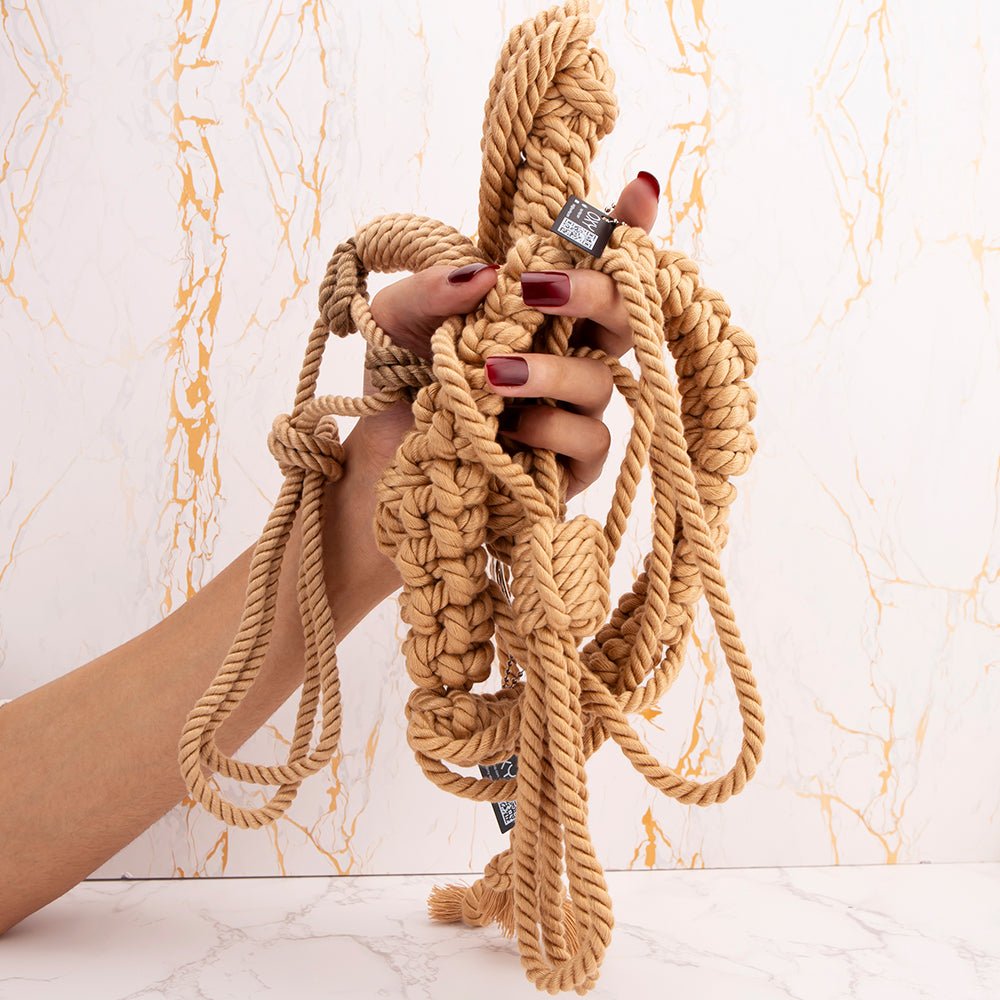 “Tie your Sub” - Pre-tied Shibari ropes Bundle - 3 Items - Oxy-shop