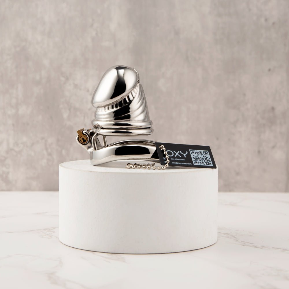 Tightly locked - Cock Cage - Oxy-shop