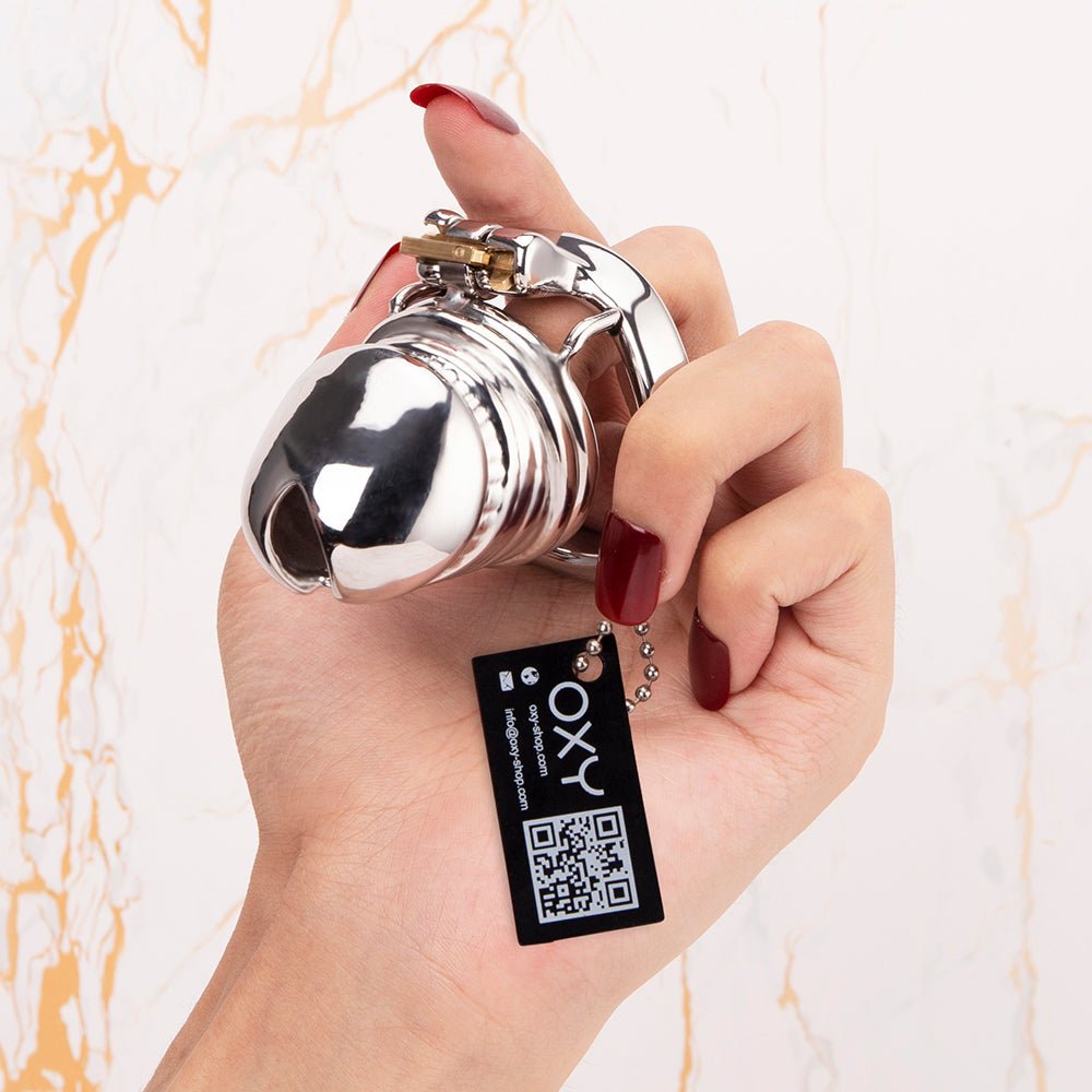 Tightly locked - Cock Cage - Oxy-shop