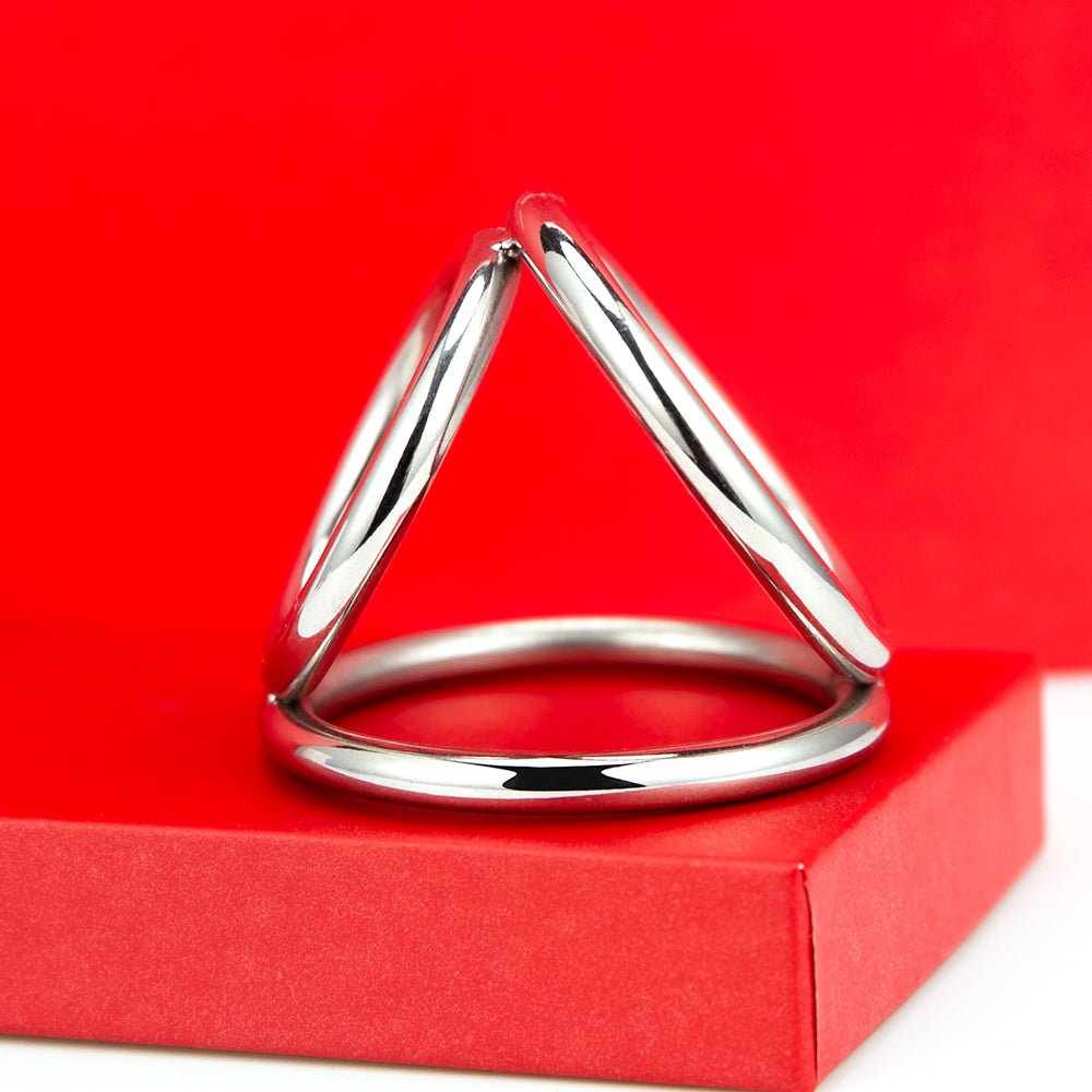 Triple Cock & Ball Ring - Oxy-shop