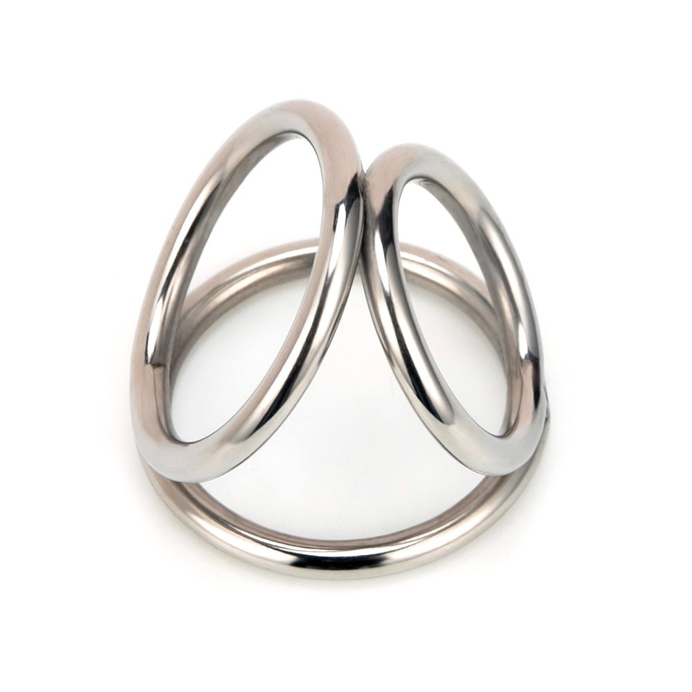 Triple Cock & Ball Ring - Oxy-shop