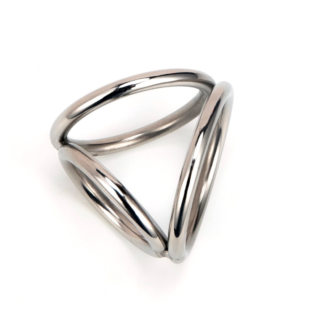 Triple Cock & Ball Ring - Oxy-shop