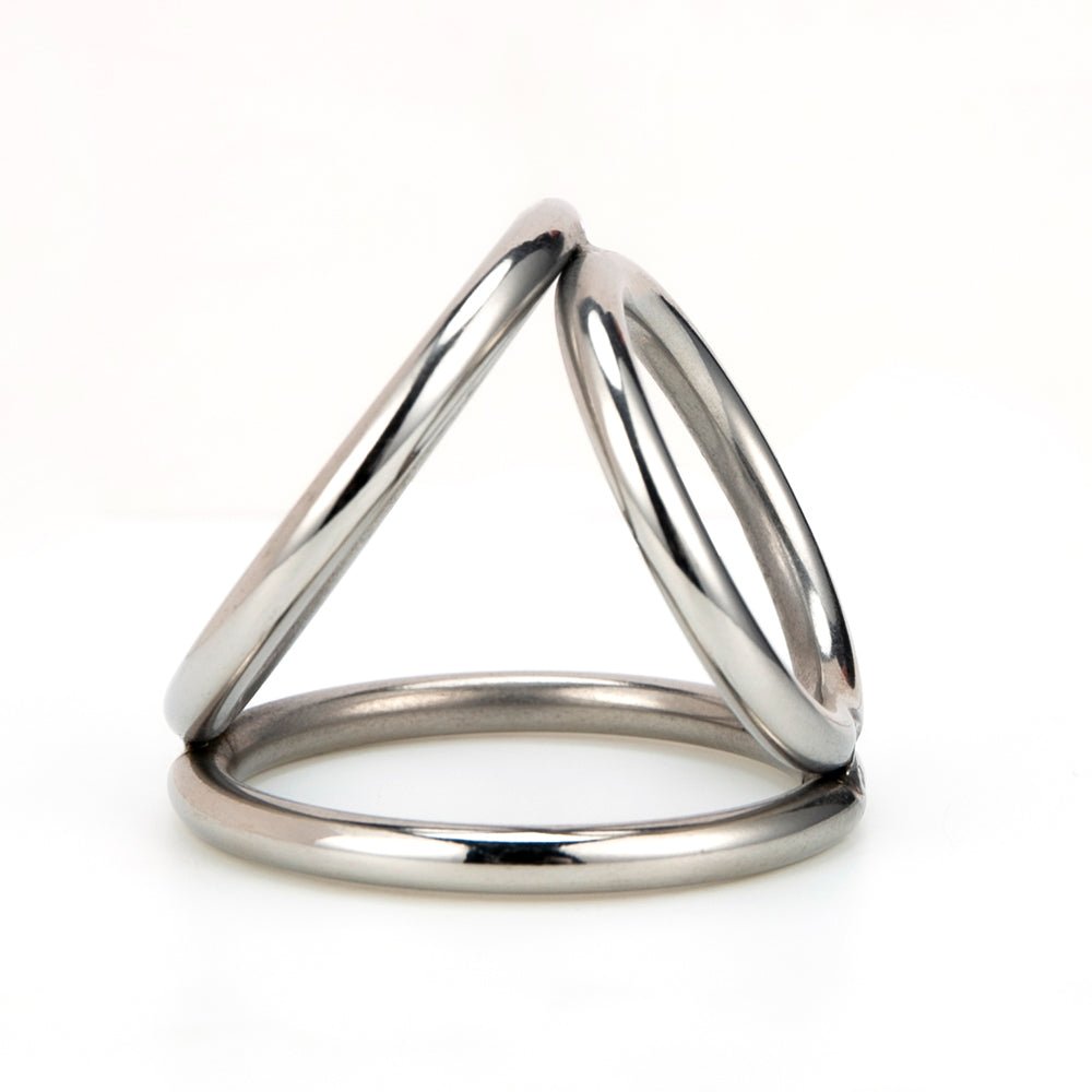 Triple Cock & Ball Ring - Oxy-shop