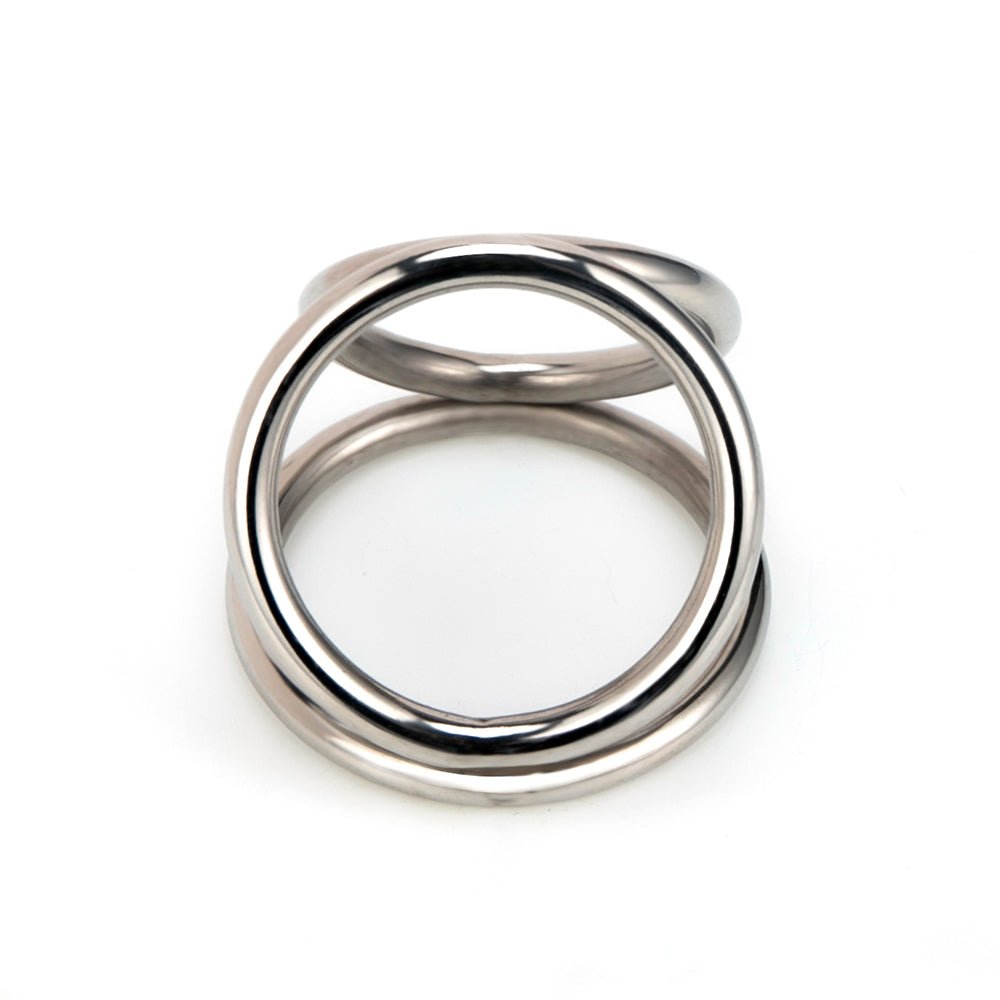 Triple Cock & Ball Ring - Oxy-shop