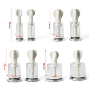 Twist Action - Nipple Suction cups - Multi Sizes - Oxy-shop