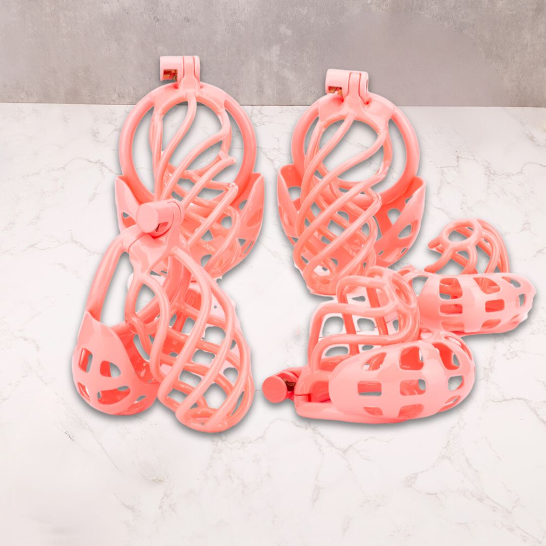 Twisted Manhood & Ergo-Me - "Shell" - 3D Printed Chastity - Oxy-shop