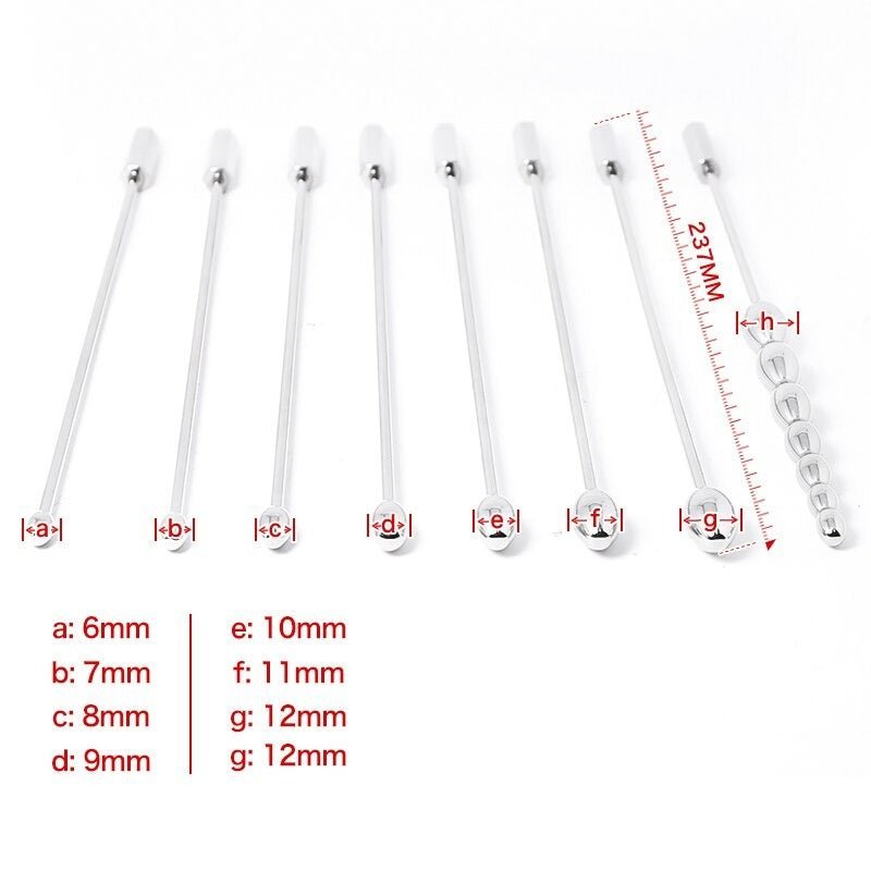 UP01 - Rosebud Urethral Sounds Kit - Oxy-shop