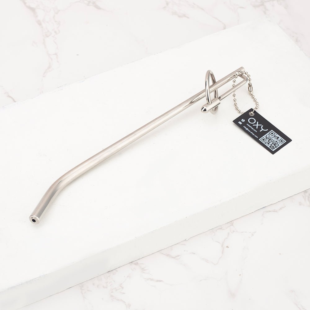 UP09 - Curved Hollow Sound with Glans Ring - Oxy-shop