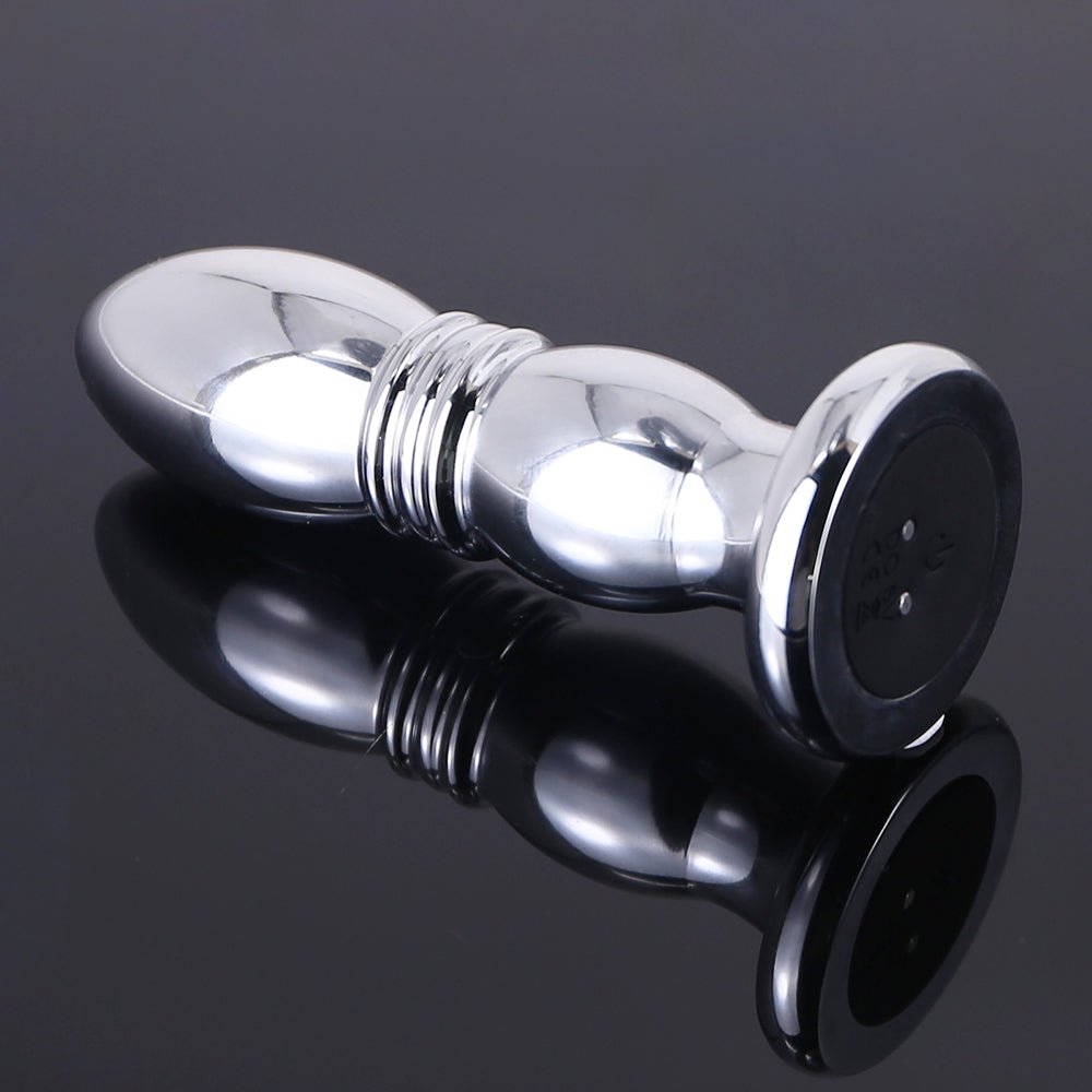 Vibrating Butt Plug - Metal - 4 Designs - Oxy-shop