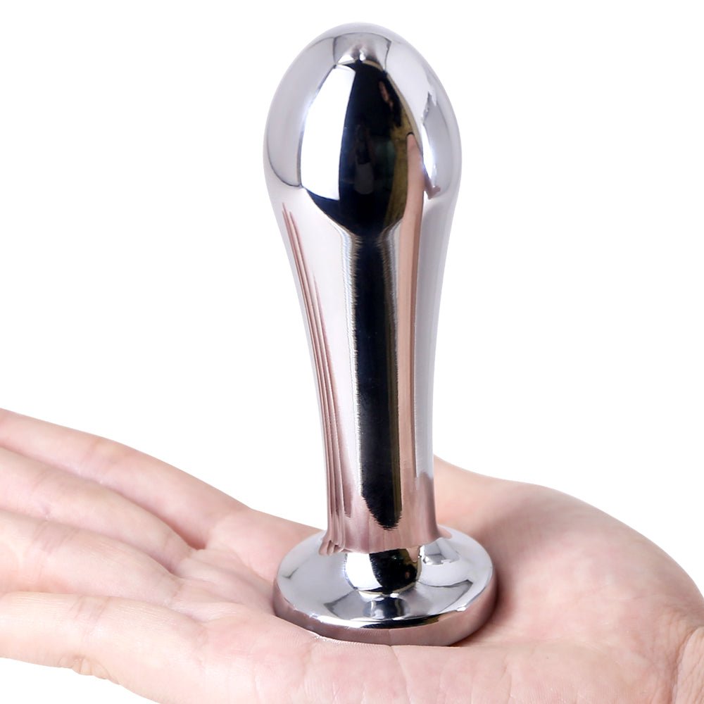 Vibrating Butt Plug - Metal - 4 Designs - Oxy-shop