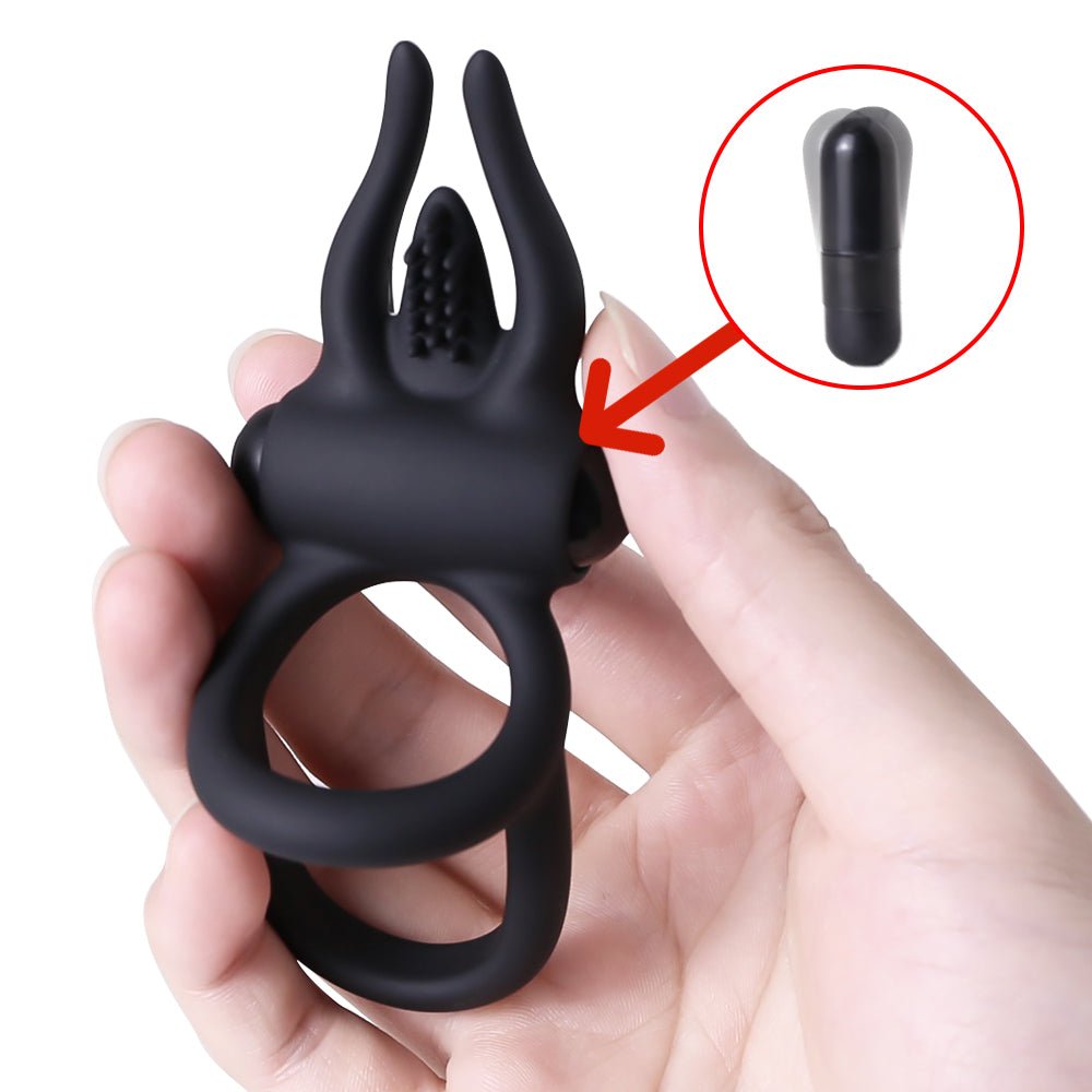 Vibrating Clit Stimulator - Cock Ring - Oxy-shop