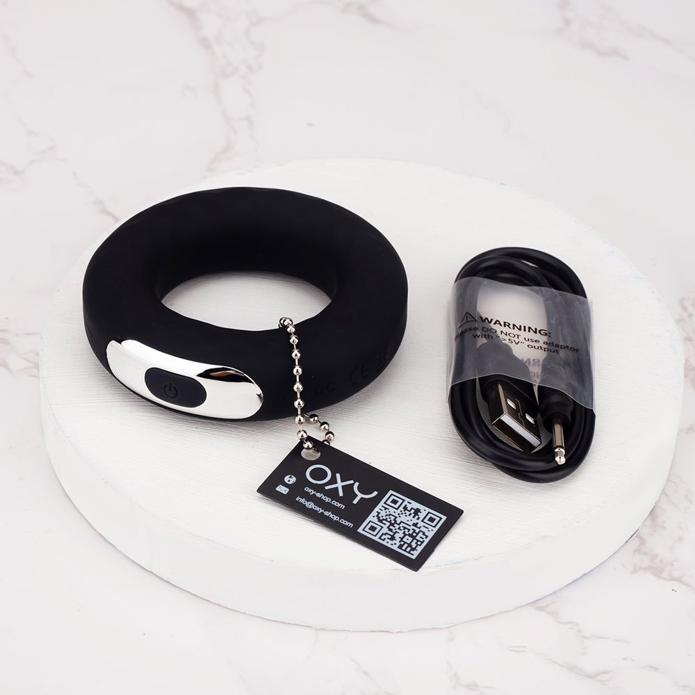 Vibrating Cock Ring - 10 Speeds - Oxy-shop