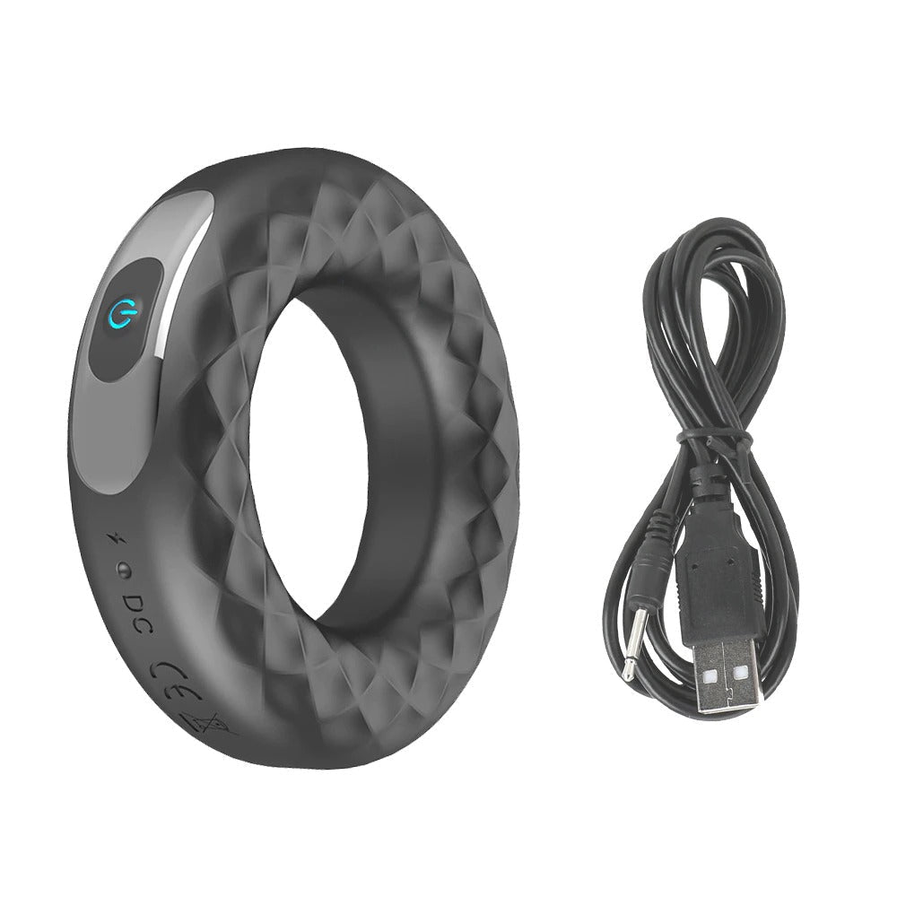 Vibrating Cock Ring - 10 Speeds - Oxy-shop