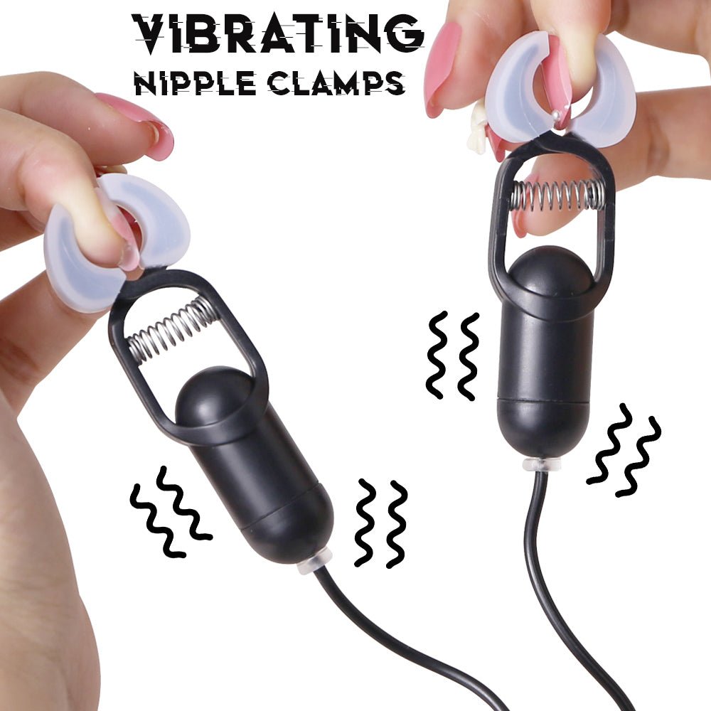 Vibrating Nipple Clamps Vibrating Nipple Clamps