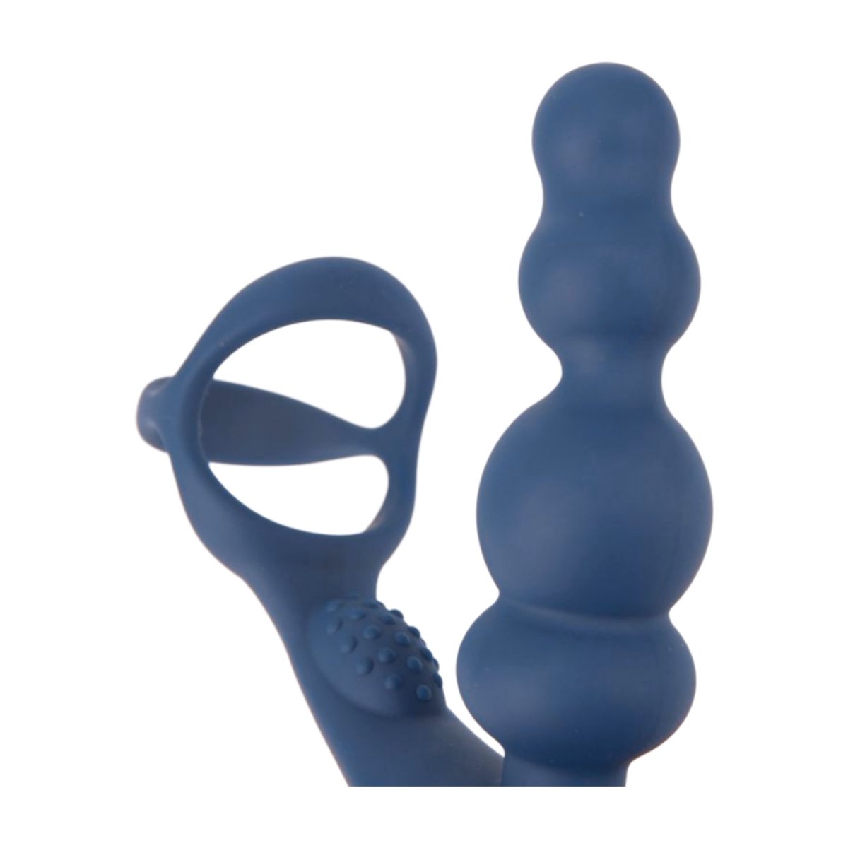 Vibrating Prostate Plug with Cock Ring - Dual Pleasure Vibrating Prostate Plug with Cock Ring - Dual Pleasure