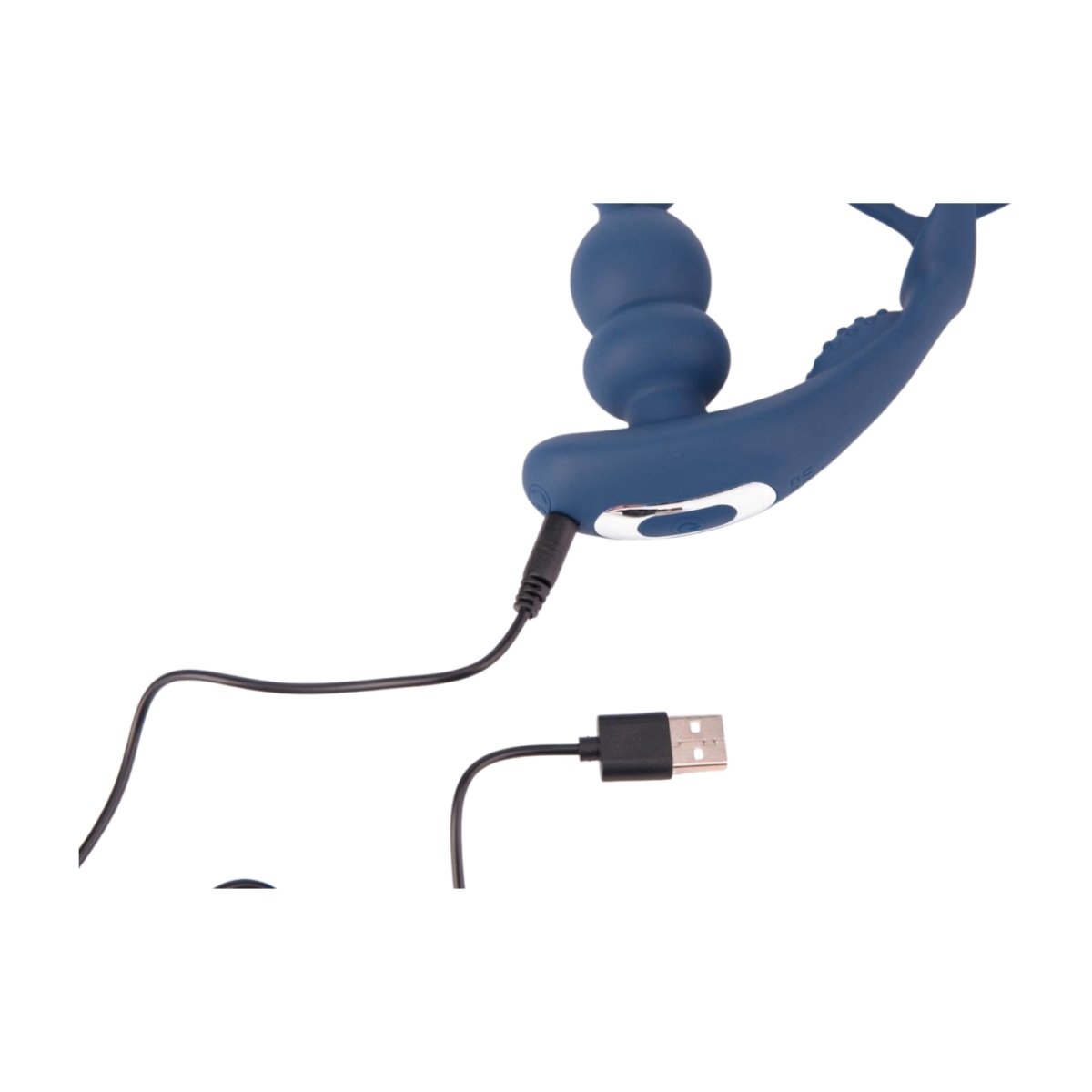 Vibrating Prostate Plug with Cock Ring - Oxy-shop